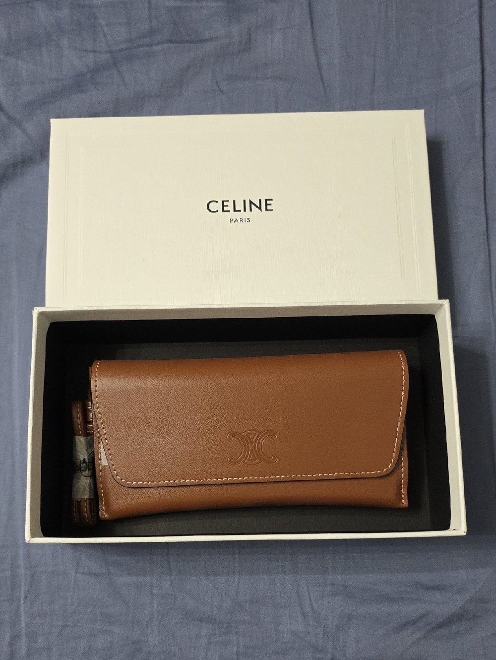 Celine Tan Sunglass Case Brand New